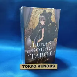 Luna's Gothic Tarot anime style illustrations 78-card deck with storage box - Image 1