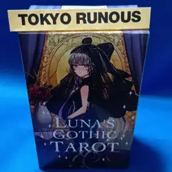 Luna's Gothic Tarot anime style illustrations 78-card deck with storage box - Image 2