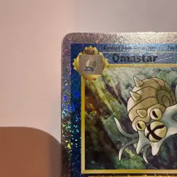 Omastar Reverse Holo - 58/110 Legendary Collection Pokemon Card - 2002 - Image 2