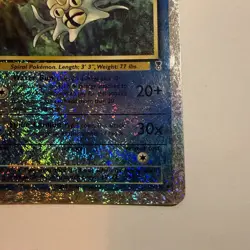 Omastar Reverse Holo - 58/110 Legendary Collection Pokemon Card - 2002 - Image 4