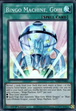 Bingo Machine, Go!!! - Super Rare 1st Edition RA02-EN062 - NM - YuGiOh - Image 1