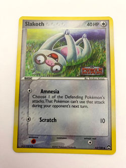Pokemon Card - Reverse-Holo Slakoth 63/108 EX Power Keepers *HP* Common - Image 1