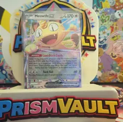 Meowth ex 062/088 Perfect Order – Pokemon Card – Holo Ultra Rare NM - Image 1