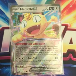 Meowth ex 062/088 Perfect Order – Pokemon Card – Holo Ultra Rare NM - Image 2