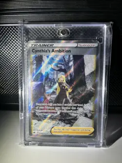 Pokemon TCG Cynthia's Ambition GG60 Crown Zenith Trainer Gallery Card - Image 1