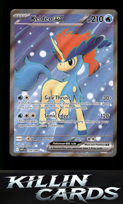 Keldeo ex - 159/086 159/086 Pokemon Ultra Rare SV: White Flare Card NM - Image 1