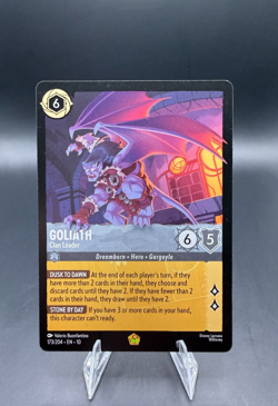 Disney Lorcana Goliath – Clan Leader – Rare Card – Near Mint+ - Image 1