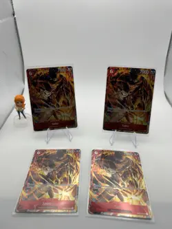 Bandai One Piece Card Game OP05 Foil SR Sabo OP05-007 Character English x4 - Image 1