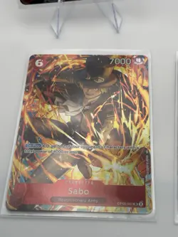 Bandai One Piece Card Game OP05 Foil SR Sabo OP05-007 Character English x4 - Image 5