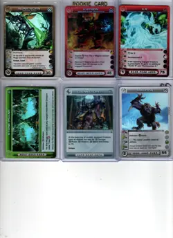 Chaotic 6 card lot Smildon. Kybon, nunk'worn, gigantroper, Ilx , Stone pillar - Image 1