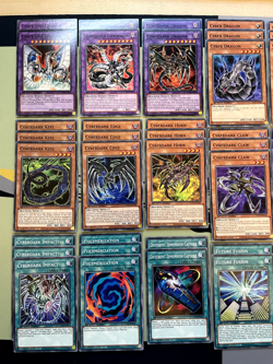 YUGIOH Cyberdark / Cyber Dragon 55 Cards Deck Core NEAR MINT 1st Ed - SPEED DUEL - Image 2