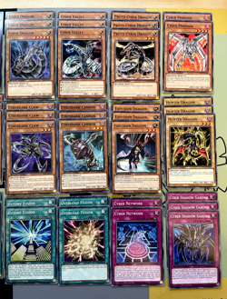 YUGIOH Cyberdark / Cyber Dragon 55 Cards Deck Core NEAR MINT 1st Ed - SPEED DUEL - Image 3