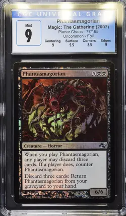 PHANTASMAGORIAN Planar Chaos Foil U CGC 9 MTG [Nostalgium] - Image 1