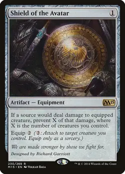 MTG Shield of the Avatar ** Magic 2015 ** English (NM) - Image 1