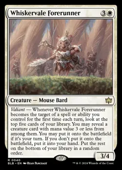 MTG Whiskervale Forerunner ** Bloomburrow ** English (NM) - Image 1