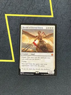 MTG ~ Herald of Eternal Dawn ~ Regular Mythic - Foundations : NM - Image 1