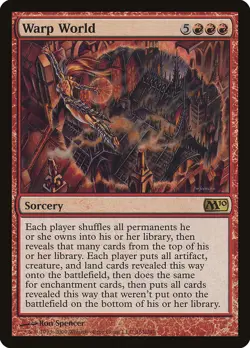 MTG Warp World ** Magic 2010 ** English (NM) - Image 1