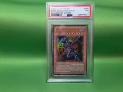 PSA 7 YU-GI-OH IOC-INVASION OF CHAOS #065 DARK MAGICIAN/CHAOS INVASION OF CHAOS - Image 1