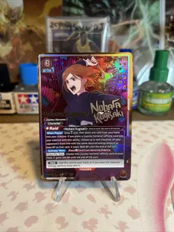 Union ARENA Jujutsu Kaisen Nobara Kugisaki UEX02BT/JJK-3-049 SR** Foil - Image 1