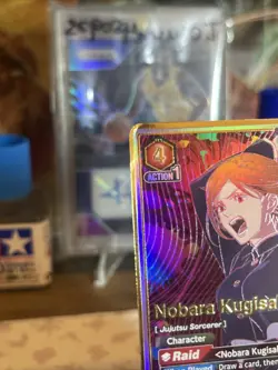 Union ARENA Jujutsu Kaisen Nobara Kugisaki UEX02BT/JJK-3-049 SR** Foil - Image 3