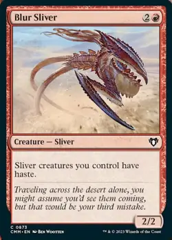 4 x Blur Sliver - Commander Masters - NM-Mint - MTG - Image 1