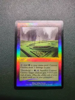 Centaur Garden [Odyssey]-1 MP Foil (Read Description For Condition) - Image 1
