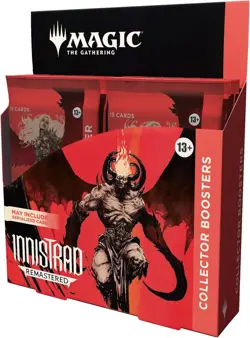 Magic: The Gathering Innistrad Remastered Collector Boosters - 12 Packs (180 MTG - Image 1