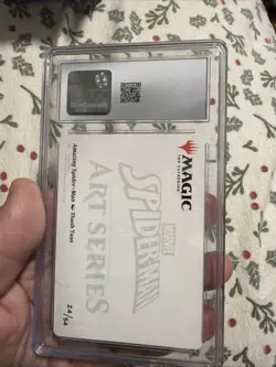 CGC 10 MTG Amazing Spider-Man Magic The Gathering Art Series 24/54 - Image 2