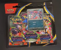 Pokemon Mega Evolution Phantasmal Flames 3-Pack Blister SEALED Sneasel+Weavile - Image 5