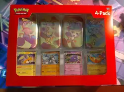 Pokemon TCG Scarlet & Violet 151 Mini Tin 4-Pack Sam’s Club New - Image 1