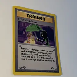 Pokemon TCG Erika's Kindness 103/132 Gym Challenge 1st Edition Rare Regular 2000 - Image 2