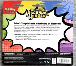 Pokemon TCG Ascended Heroes Erika's Tangela 2-Pack Blister - BRAND NEW SEALED - Image 2