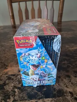 Pokemon TCG Scarlet & Violet Sv07 Stellar Crown Booster Box Sealed - Image 4