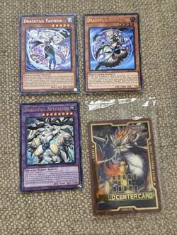 Yu-Gi-Oh! Dracotail Faimena Collector’s Rare JUSH-EN002, Lukias, Etc + Bonus NM - Image 1