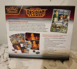 Obsidian Flames Pokemon Center Exclusive ETB Elite Trainer Box Brand New Sealed - Image 2