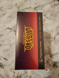 Obsidian Flames Pokemon Center Exclusive ETB Elite Trainer Box Brand New Sealed - Image 3