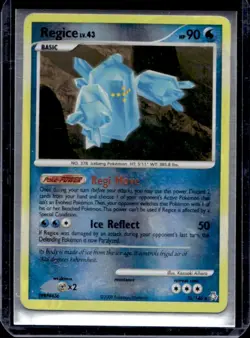 2008 Pokemon Diamond & Pearl Legends Awakened Regice Reverse Holo #36/146 - Image 1