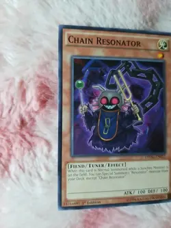 Yu-Gi-Oh! Chain Resonator DPDG-EN022 1st Edition Duelist Pack Dimensional Guard - Image 2
