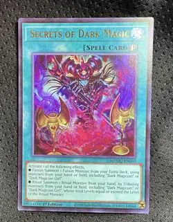 🔮✨ Yu-Gi-Oh Secrets of Dark Magic MZMU-EN069 – 1st Ed Ultra Rare CLEAN PULL!! ✨ - Image 1