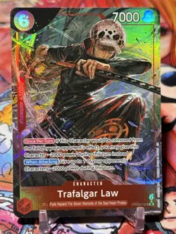 TRAFALGAR LAW - One Piece PRB02-002 - AA Alt Art Super Rare SR - Premium Booster - Image 1