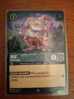 Doc - Bold Knight - Disney Lorcana 193/204 Shimmering Skies Regular - Image 1