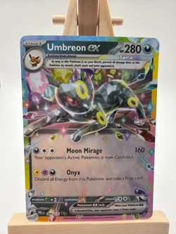 Umbreon ex - 060/131 060/131 Pokemon Double Rare SV: Prismatic Evolutions Card N - Image 1