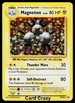 Magneton 38/108 - Evolutions - Holo Rare Pokemon Card - Near Mint (NM) - Image 1