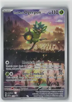 Teal Mask Ogerpon - Promo SV: Scarlet & Violet Promo Cards 123 NM - Image 1