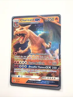 CHARIZARD GX - SM195 - Black Star Promo - HOLO - Pokemon Card - NM - Image 1