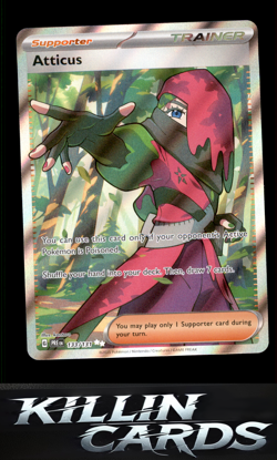 Atticus - 133/131 133/131 Pokemon Ultra Rare SV: Prismatic Evolutions Card NM - Image 1