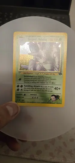 Giovanni's Nidoking Gym Challenge Holo Card 7/132 Clean NM Same Day Ship Read - Image 4