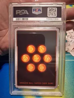 2022 DBS Card Game Son Goku Forever In Our Memories History of Son Goku Psa 10 - Image 2