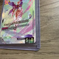 Gundam Aerial Rebuild GD01-067 LR+ FOIL Newtype Rising Gundam Card Game - Image 4