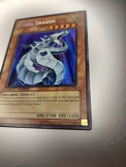 Cyber Dragon Secret Rare YuGiOh Card! Limited Edition #CT03-EN002 Secret VLP - Image 3